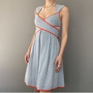 Jessica Simpson Forget Me Not Dress Pin Up Nautical 16w Plus Size 16